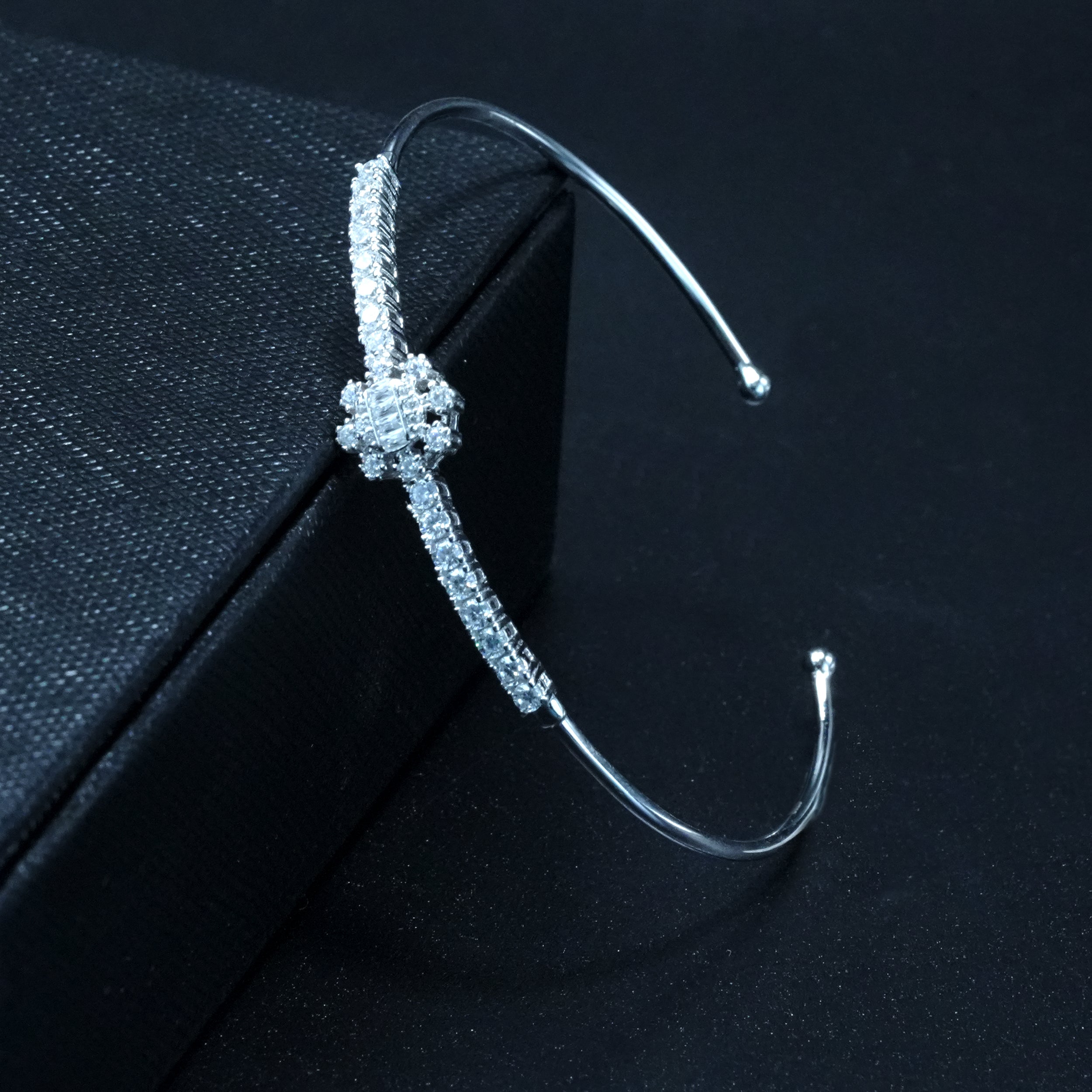 Snow Aura Open Cuff