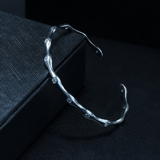 Serene Wave Minimal Bracelet