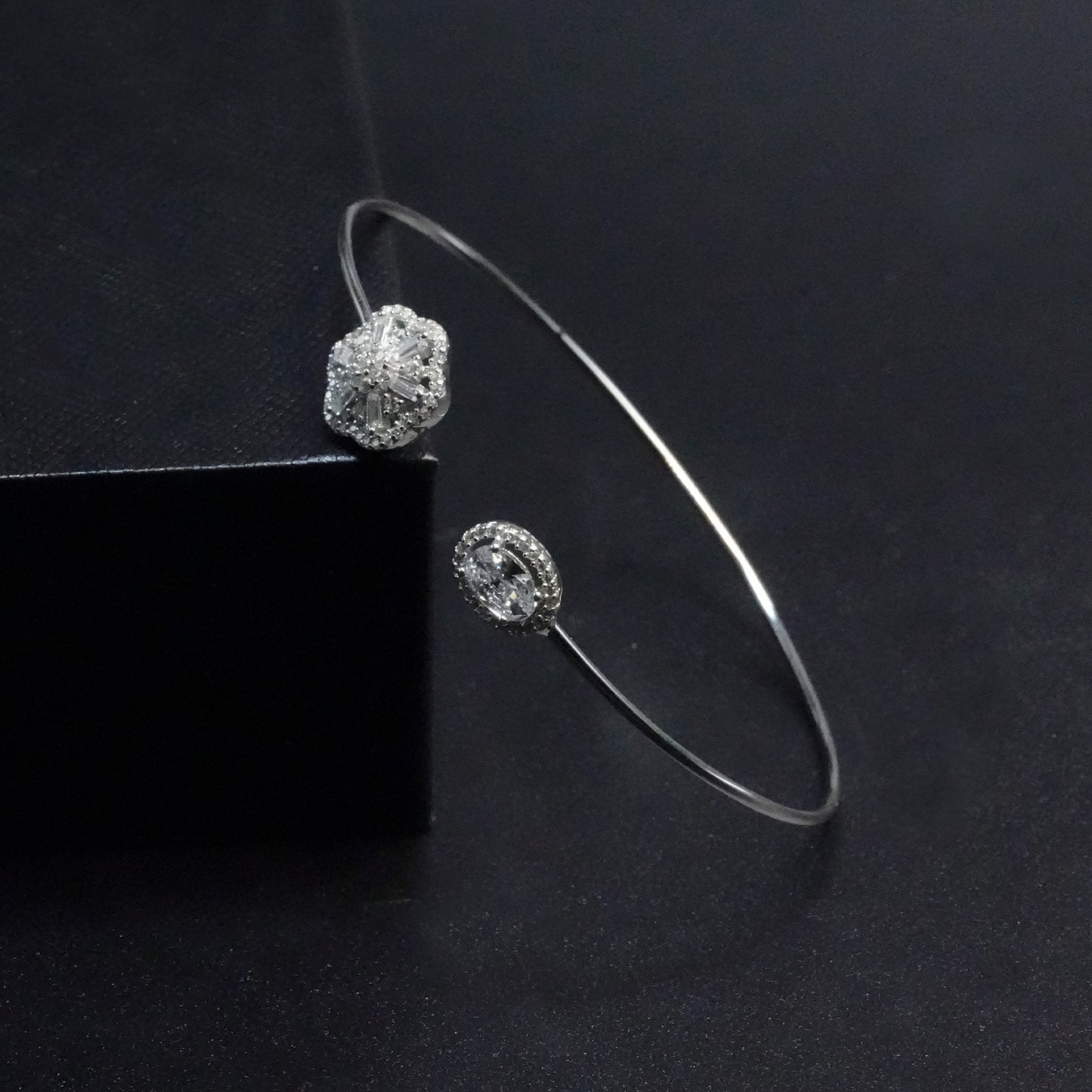 925 sterling silver cuff bracelet for women
