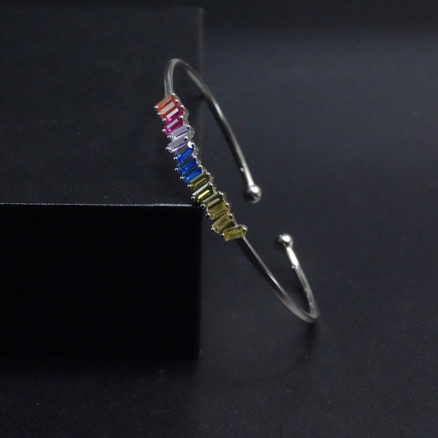 Rainbow Edge Open Cuff