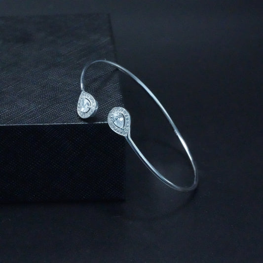 Crystal Raindrop Duo cuff