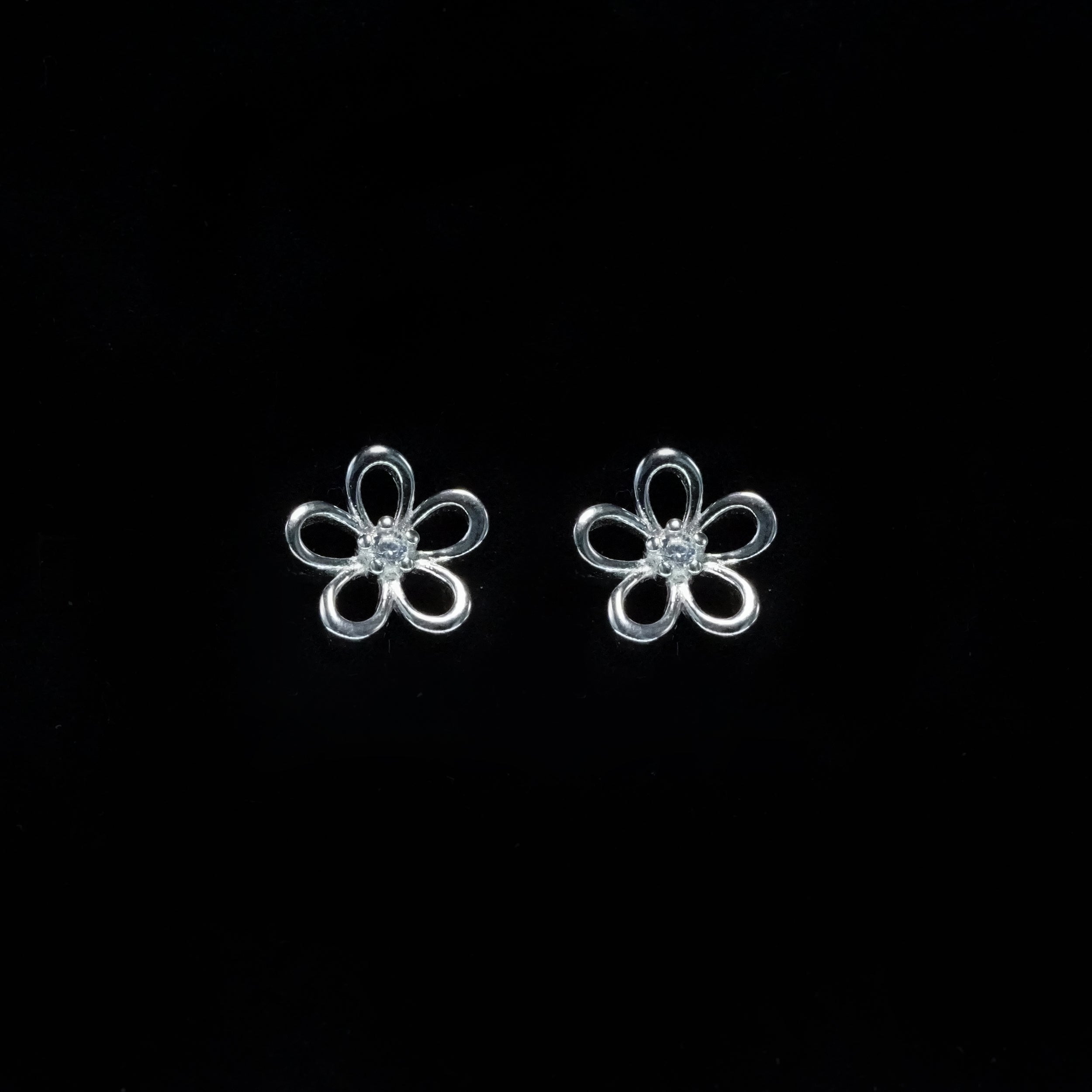 Mini Floral Stud Earrings