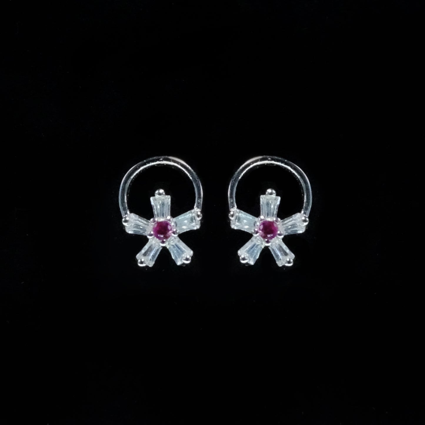 925 sterling silver stud earrings