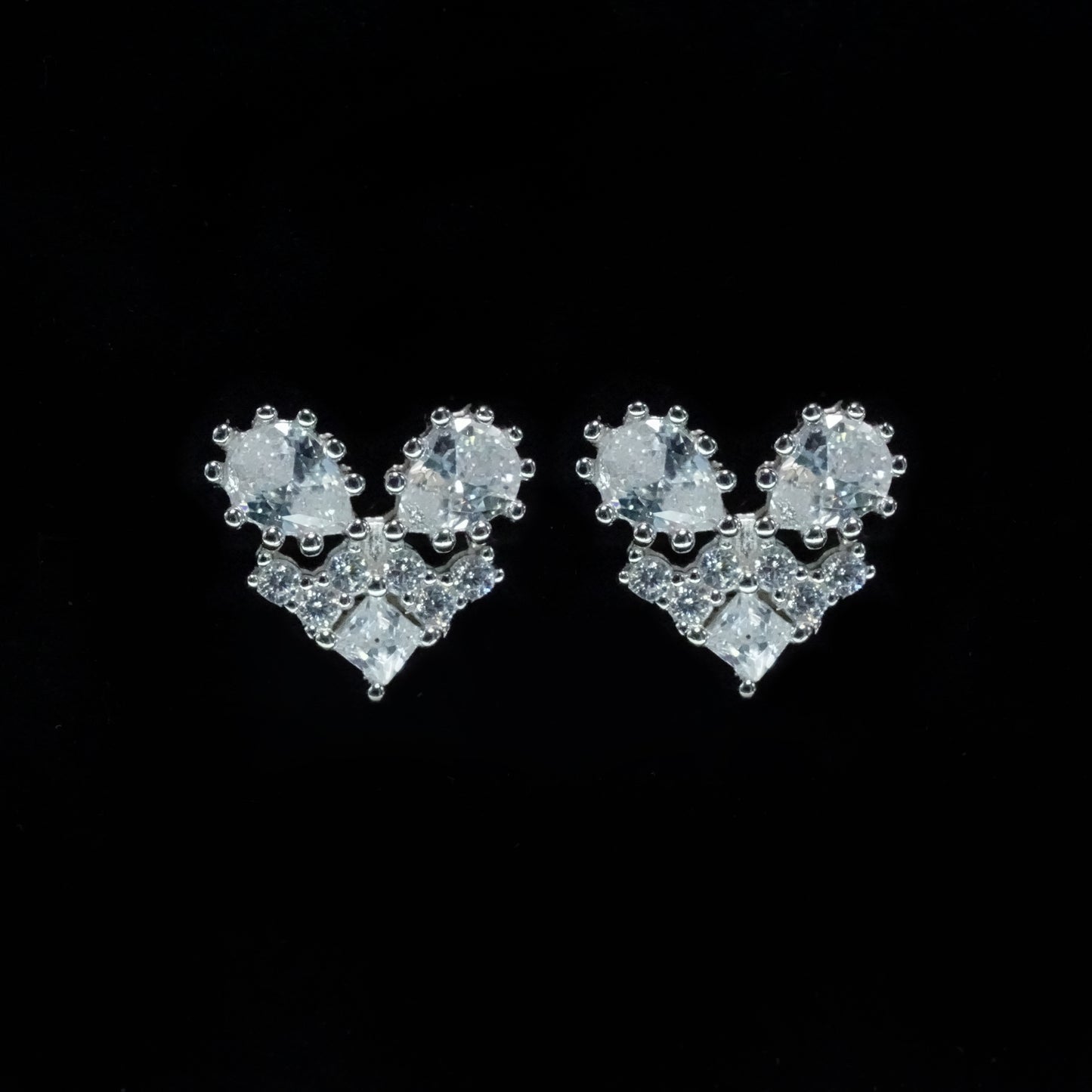 925 sterling silver stud earrings
