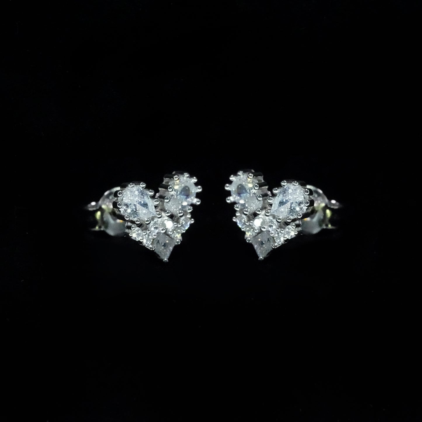 925 sterling silver stud earrings