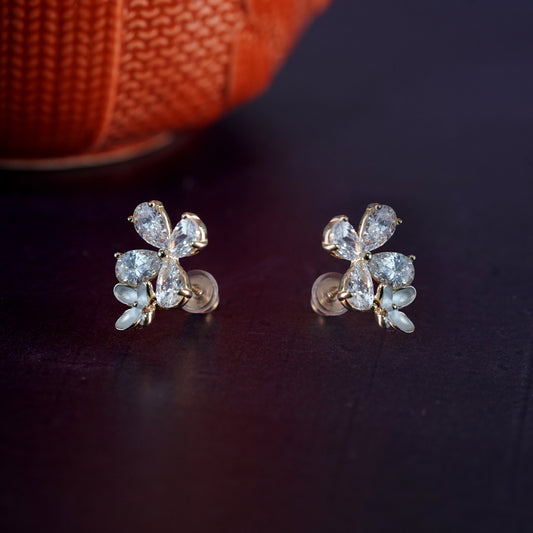 Crystal Bloom Studs