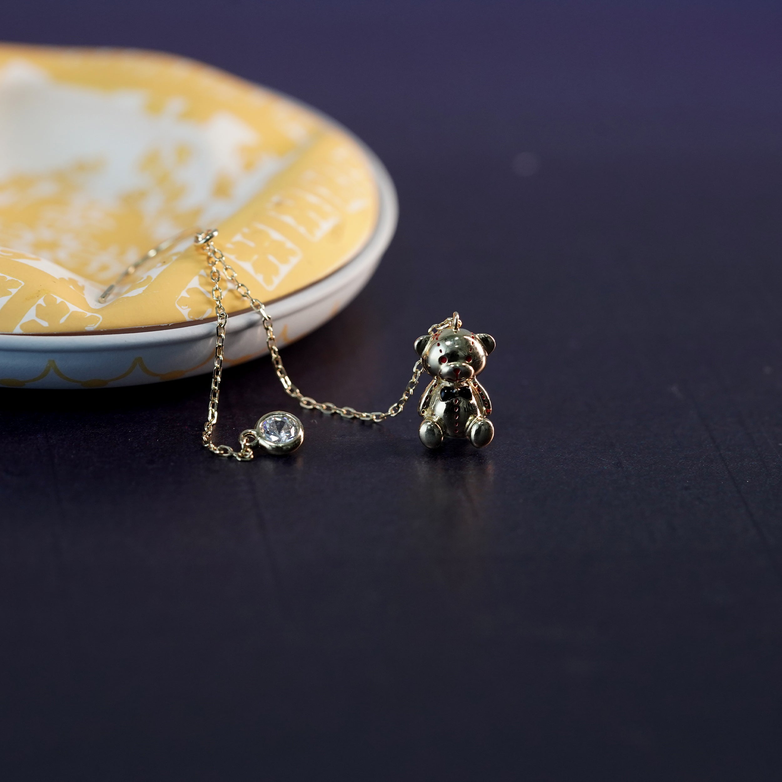 Sparkling Teddy Bear Dangles