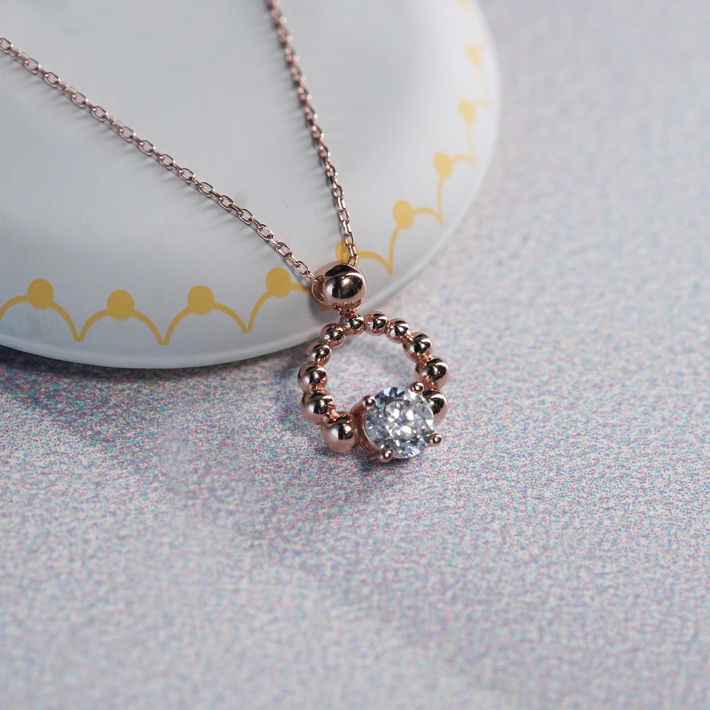 Radiant Halo Necklace