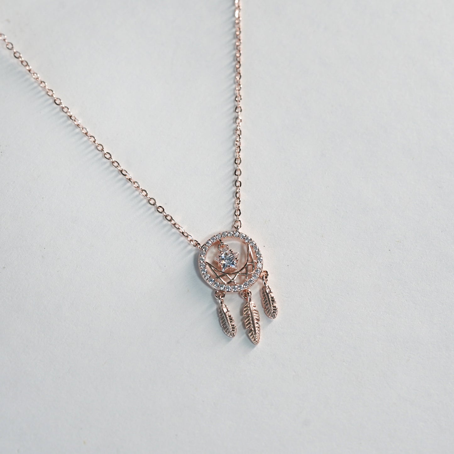 Celestial Dream Rose Gold Necklace
