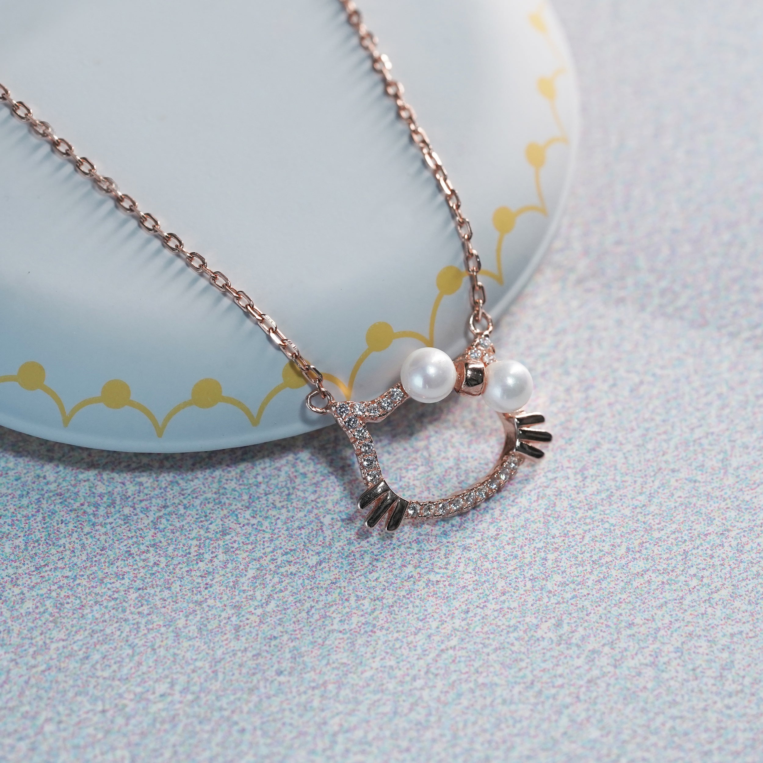 Cute Teddy Pendant Necklace