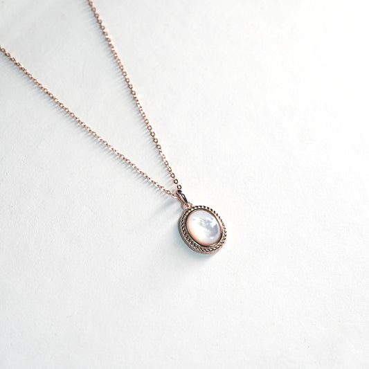 Royal Pearl Rose Gold Necklace