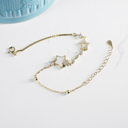 Elegant Star Sparkle Bracelet