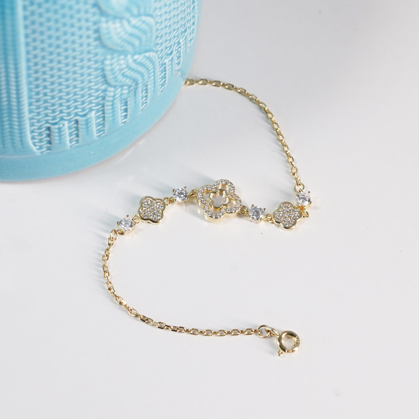 Mini Floral Sparkle Bracelet