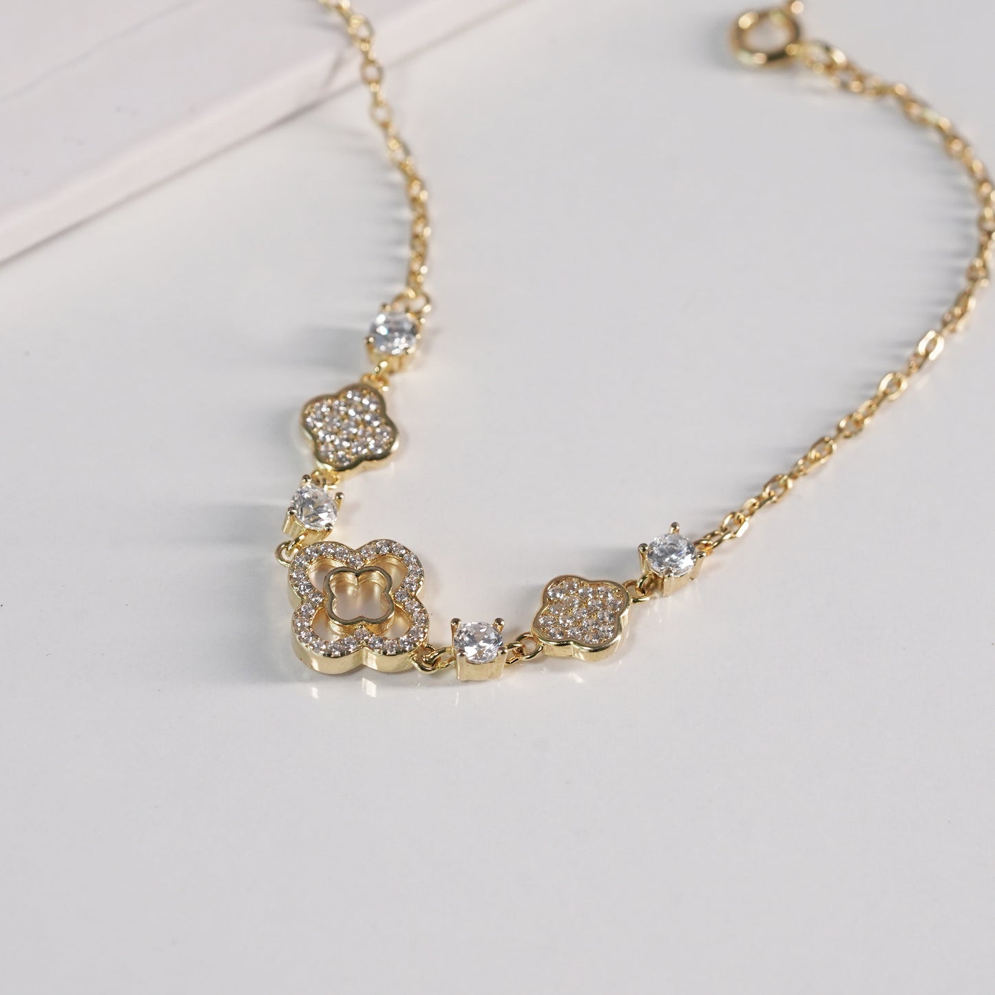 Mini Floral Sparkle Bracelet