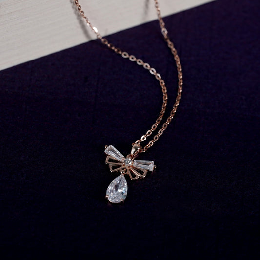 Floral Glow Necklace & Earrings Set