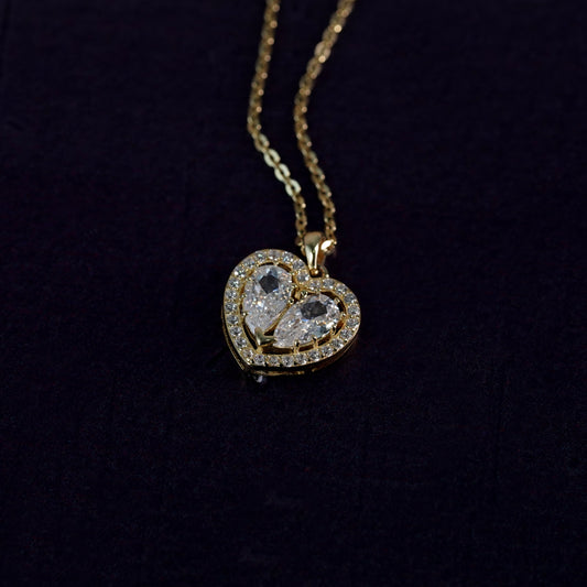 Duo Heart Sparkle Set