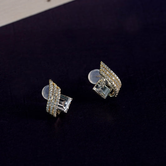 Golden Curve Diamond Set