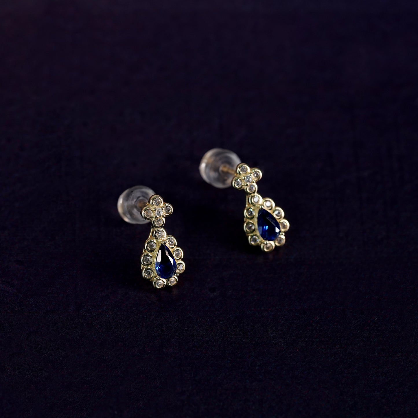 Royal Blue Teardrop Set