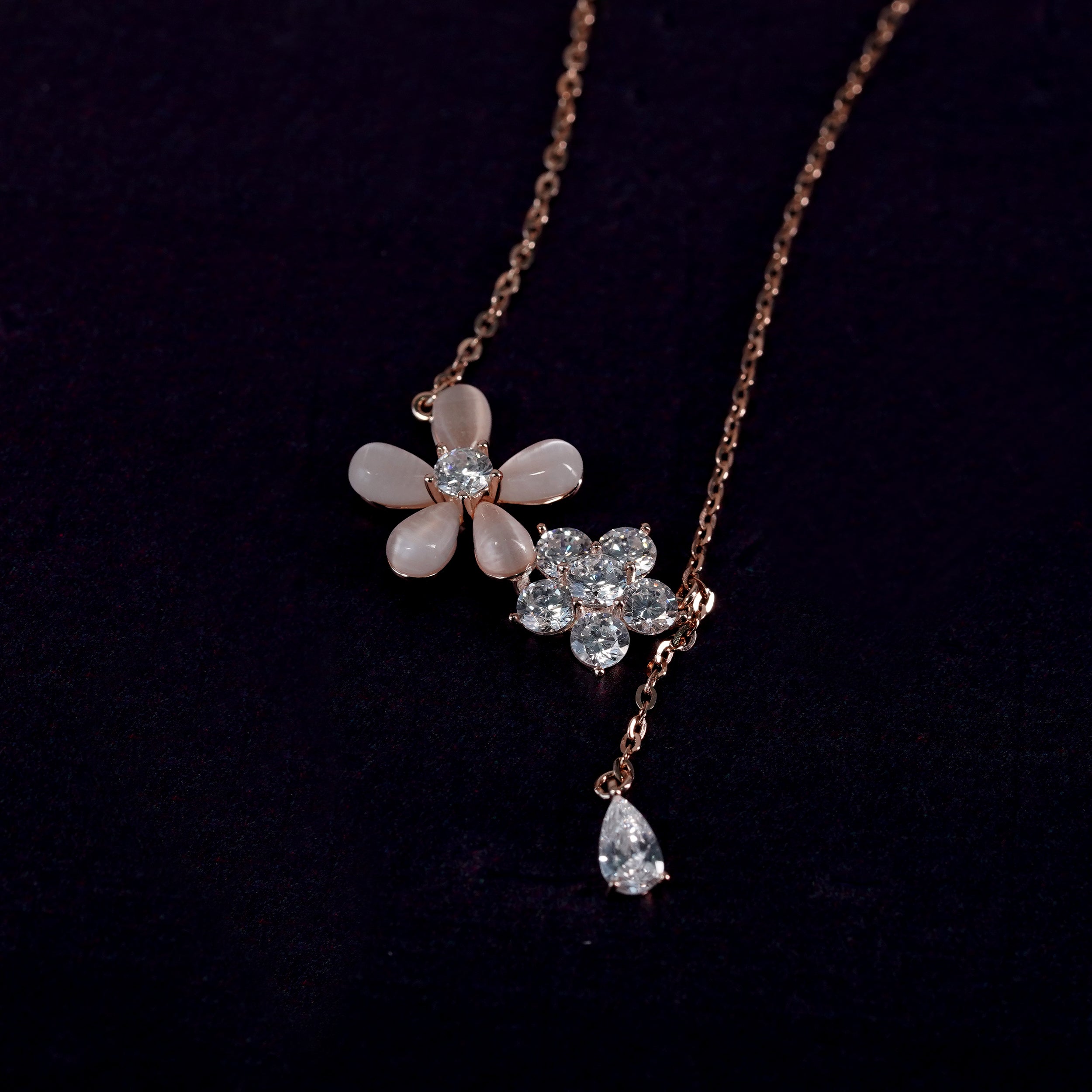 Rose Blossom Jewelry Set