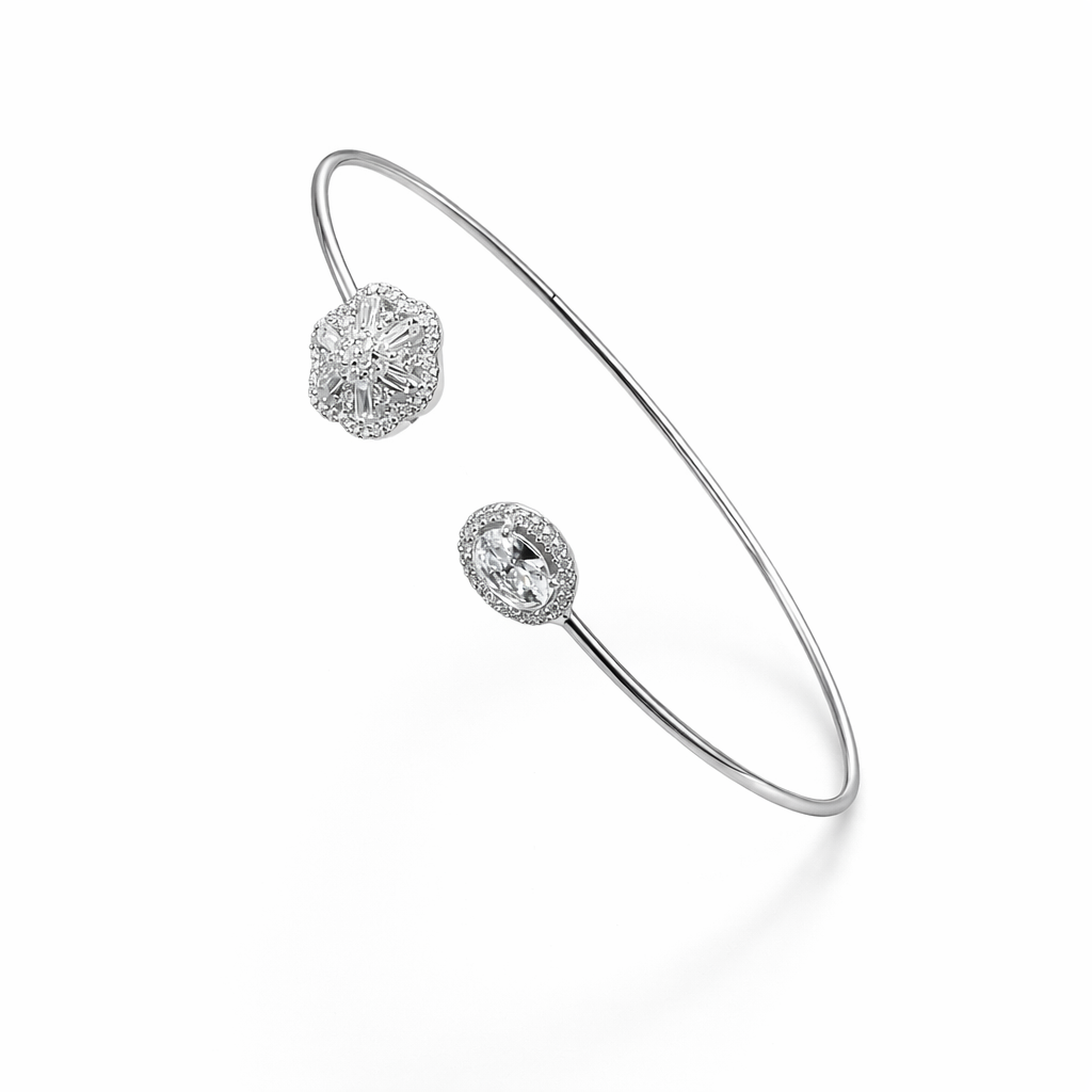 925 sterling silver cuff bracelet for women