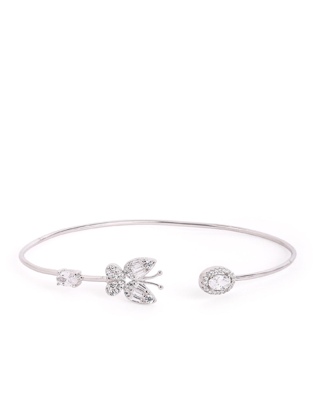 925 sterling silver butterfly Cuff bracelet