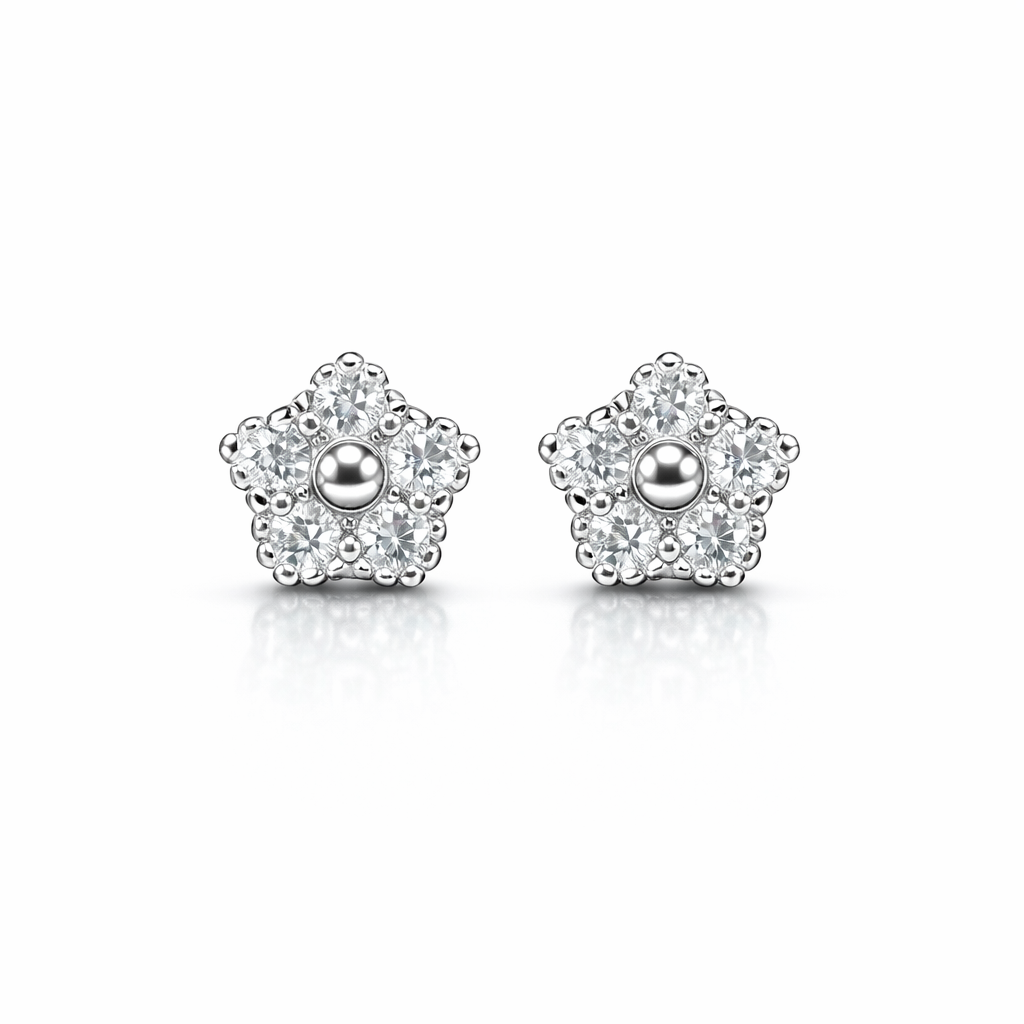 925 sterling silver stud earrings