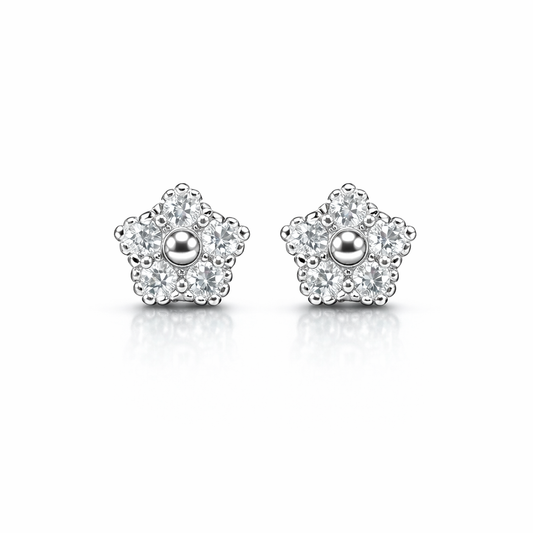 925 sterling silver stud earrings