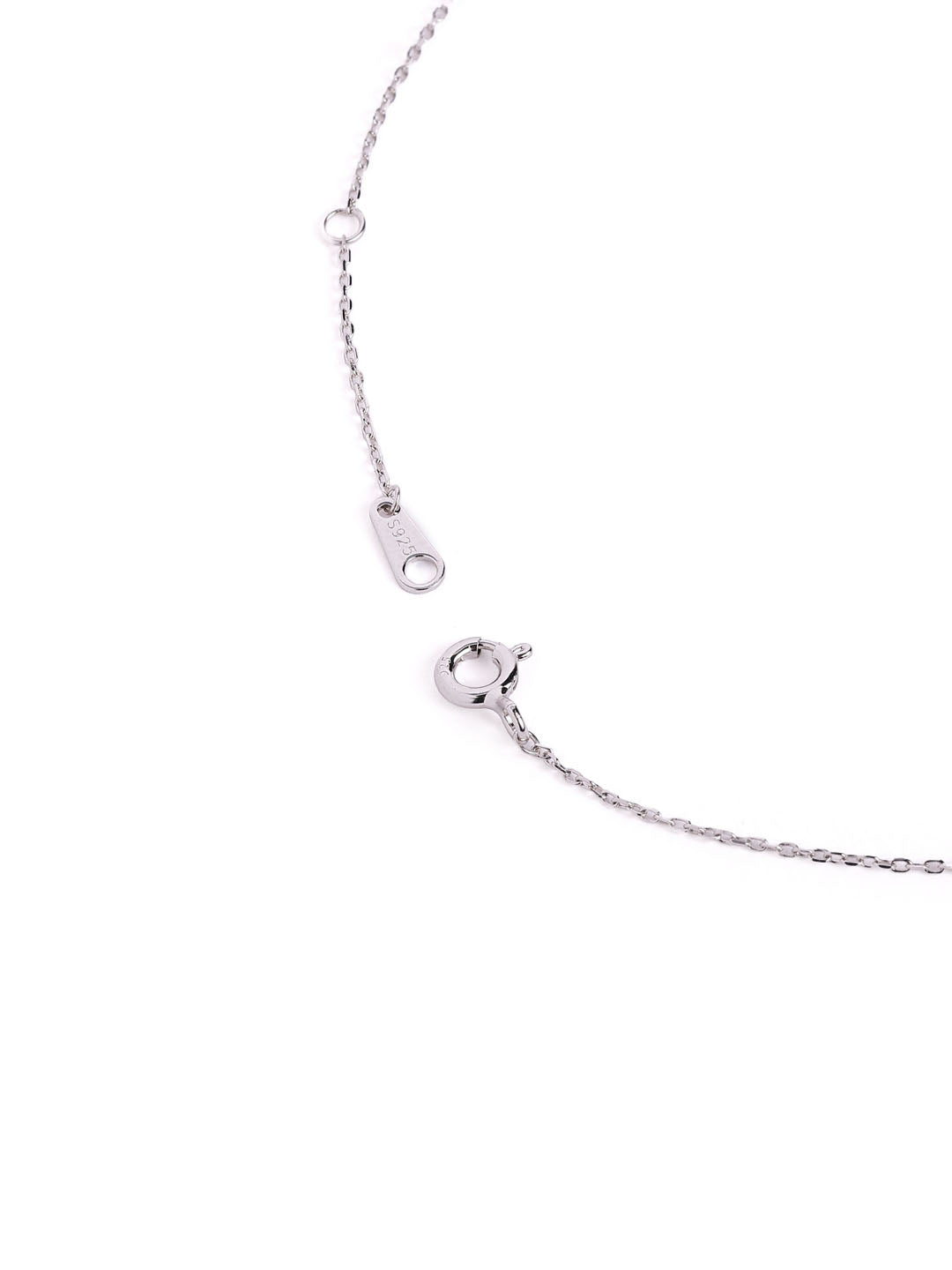 925 sterling silver mangalsutra with black beaded chain