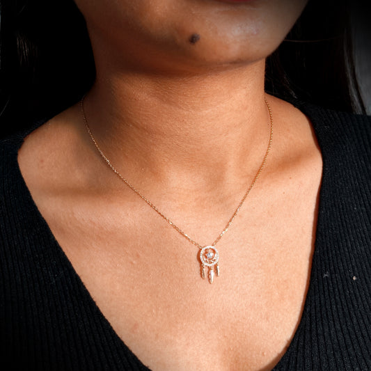 Celestial Dream Rose Gold Necklace