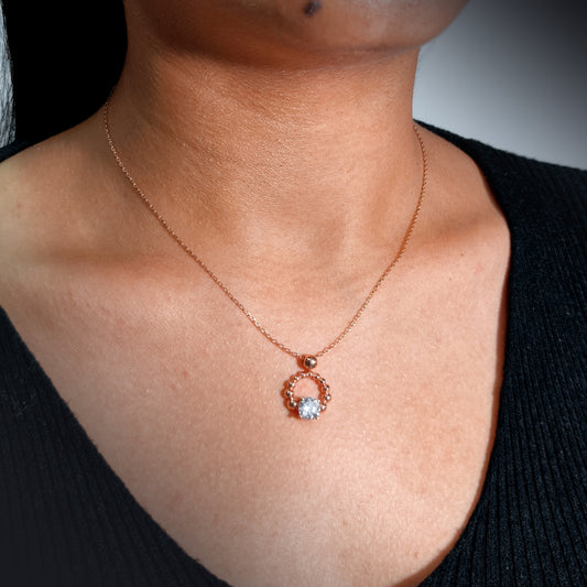 Radiant Halo Necklace