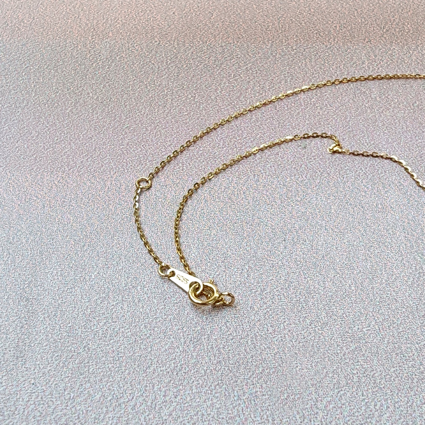 Golden Leaf Charm Bar Necklace