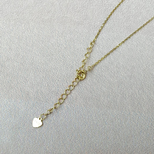 Blossom Pearl Pastel Crystal Gold Necklace
