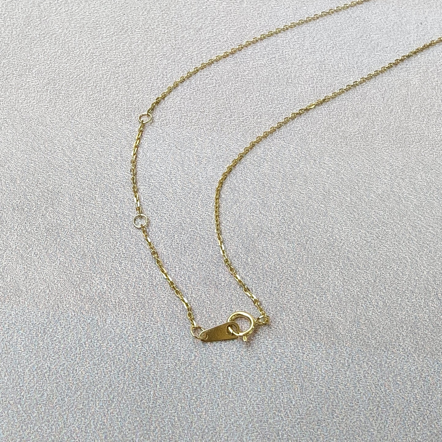 Cute Dual Flowers Gold Necklace