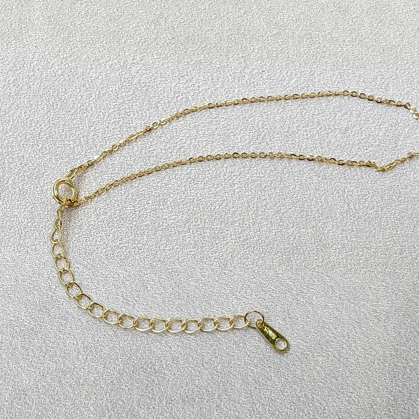 Golden Crystal Leaf Lariat Necklace