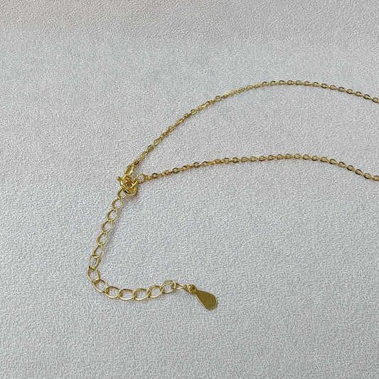 Golden Trio Pearl Necklace
