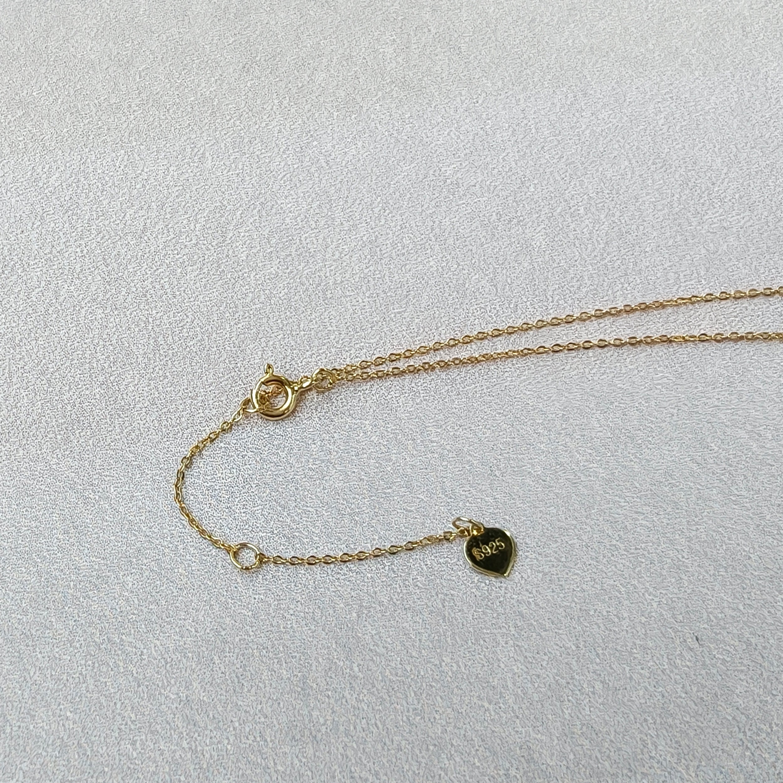 Golden Rainbow Spark Fan Pendant Necklace