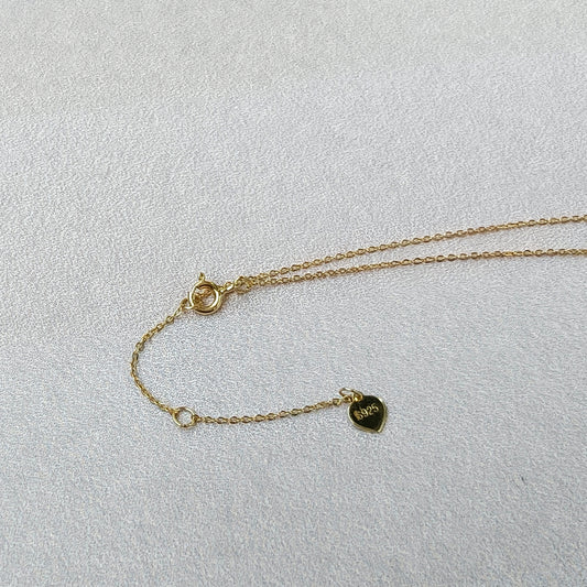 Golden Rainbow Spark Fan Pendant Necklace