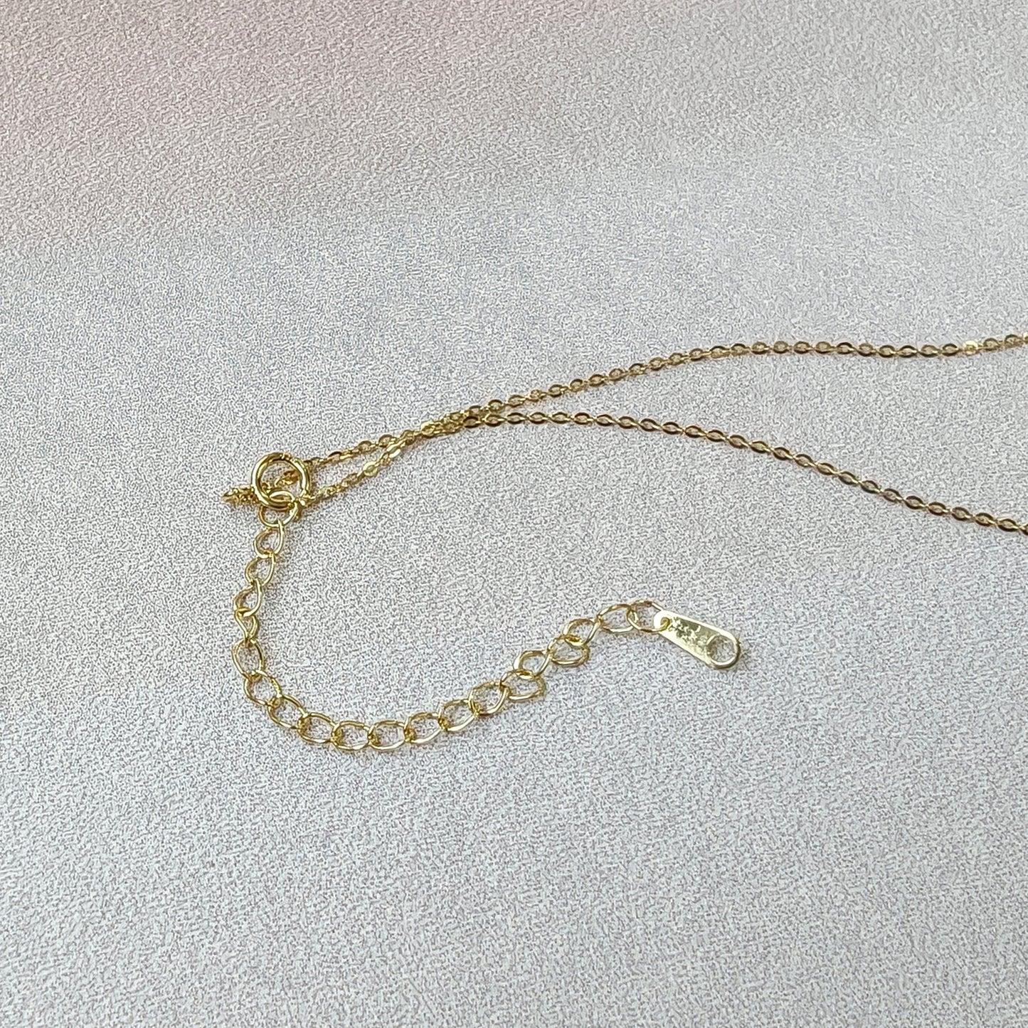 Floral Spark Pearl Gold Necklace