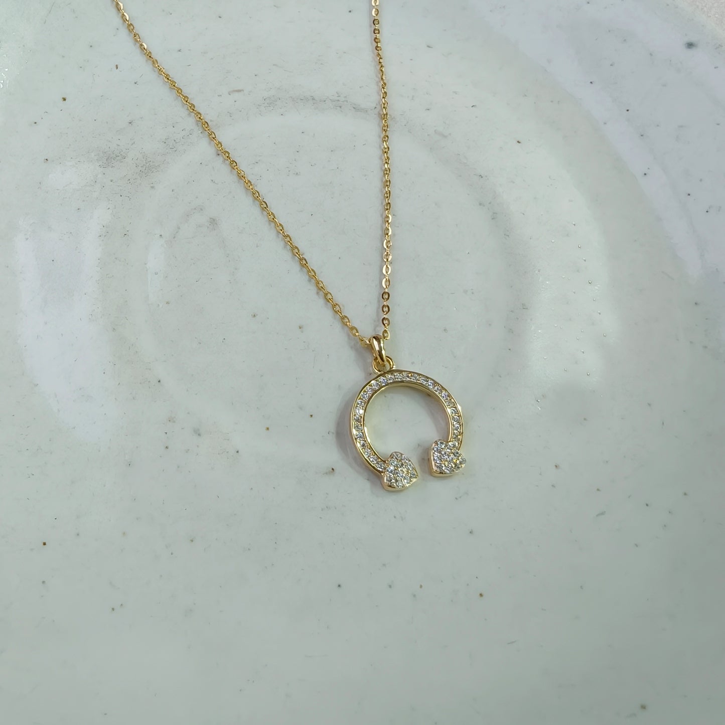 Charm of Love Designer Gold Necklace