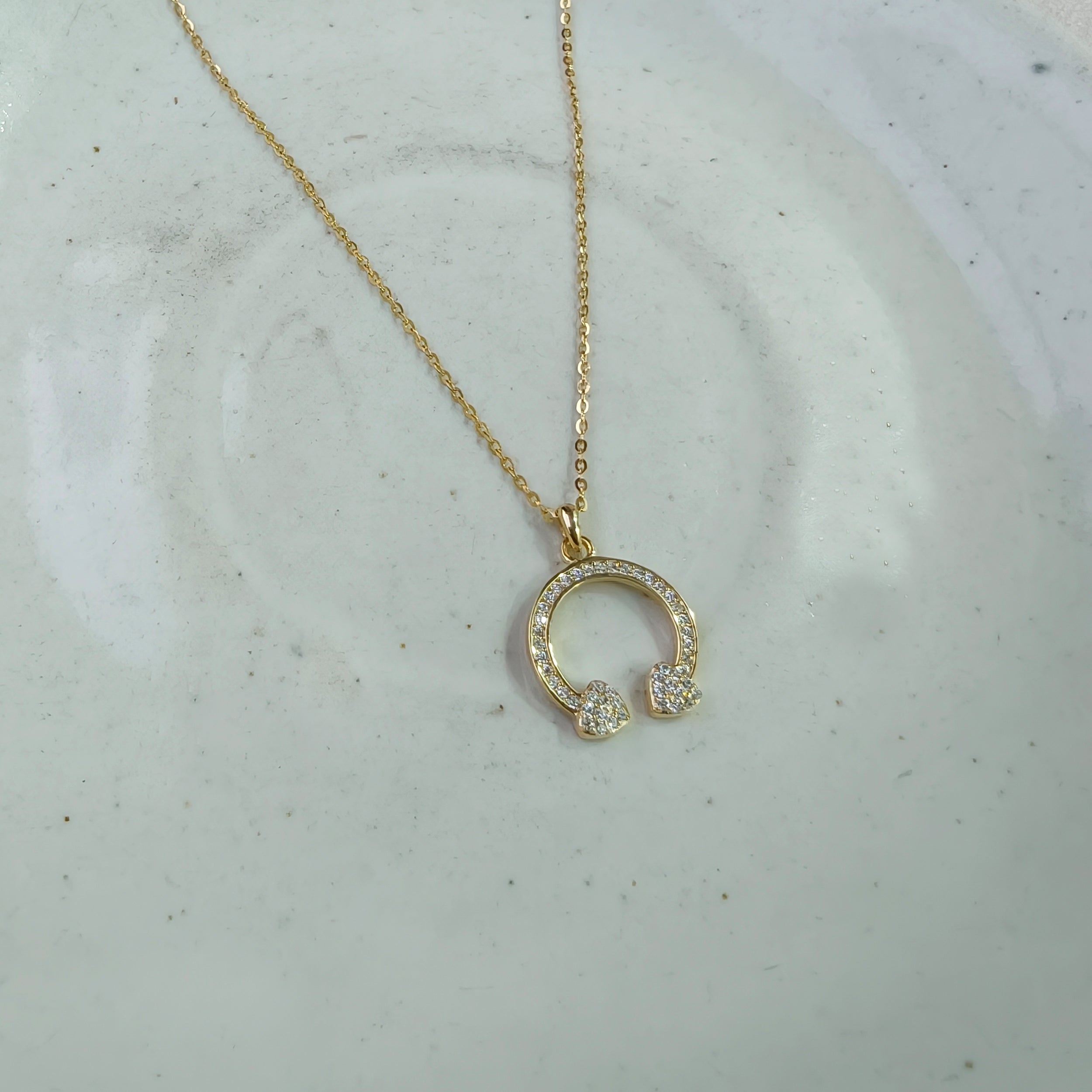 Charm of Love Designer Gold Necklace