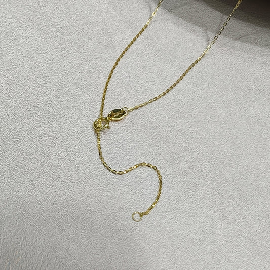 Royal Solitaire Diamond Gold Necklace