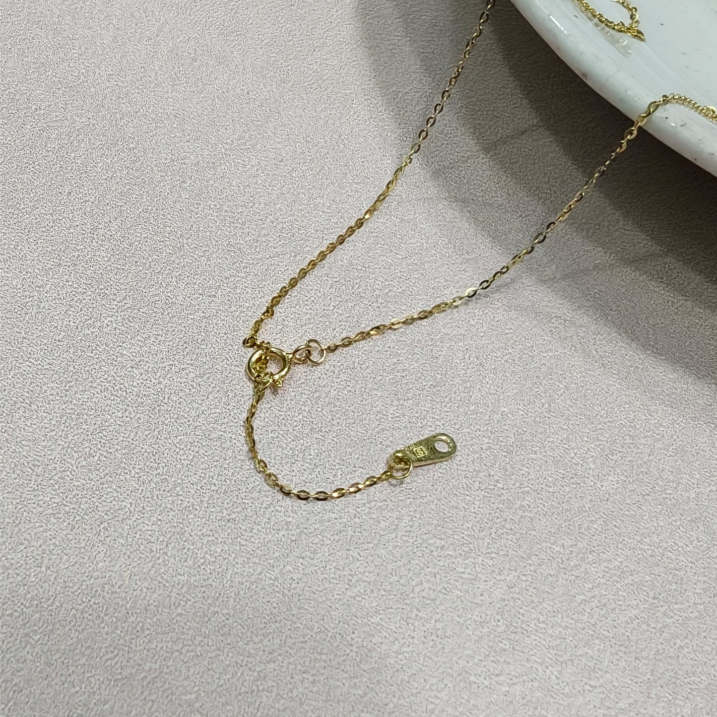 Pink Bloom Hope Gold Pendant