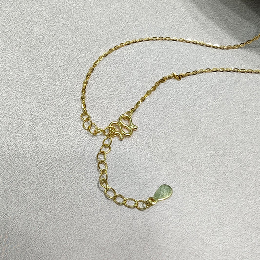 Golden Aura Diamond Pendant