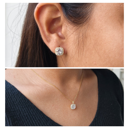 Classic Cushion Cut Sparkle Set