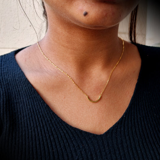 Minimal Luxe Golden Necklace