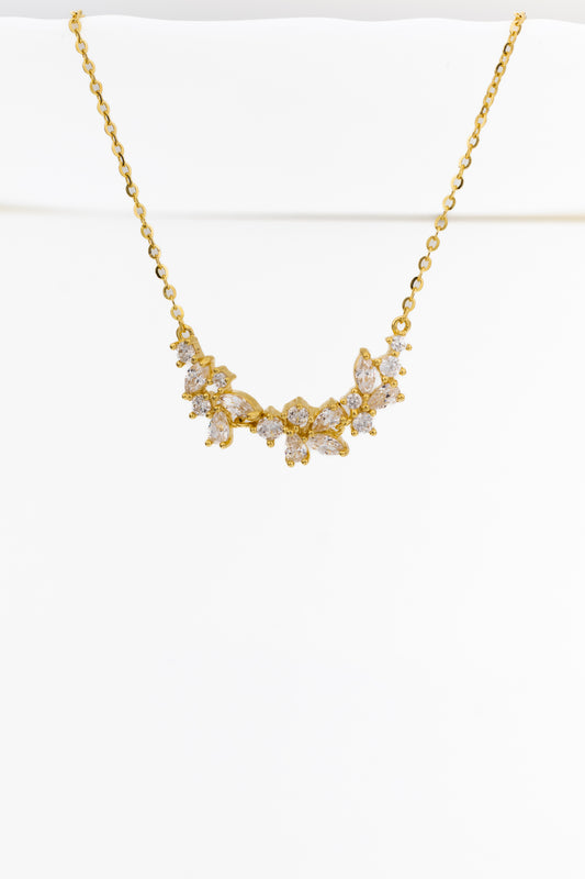 LuxeLeaf Marquise Necklace