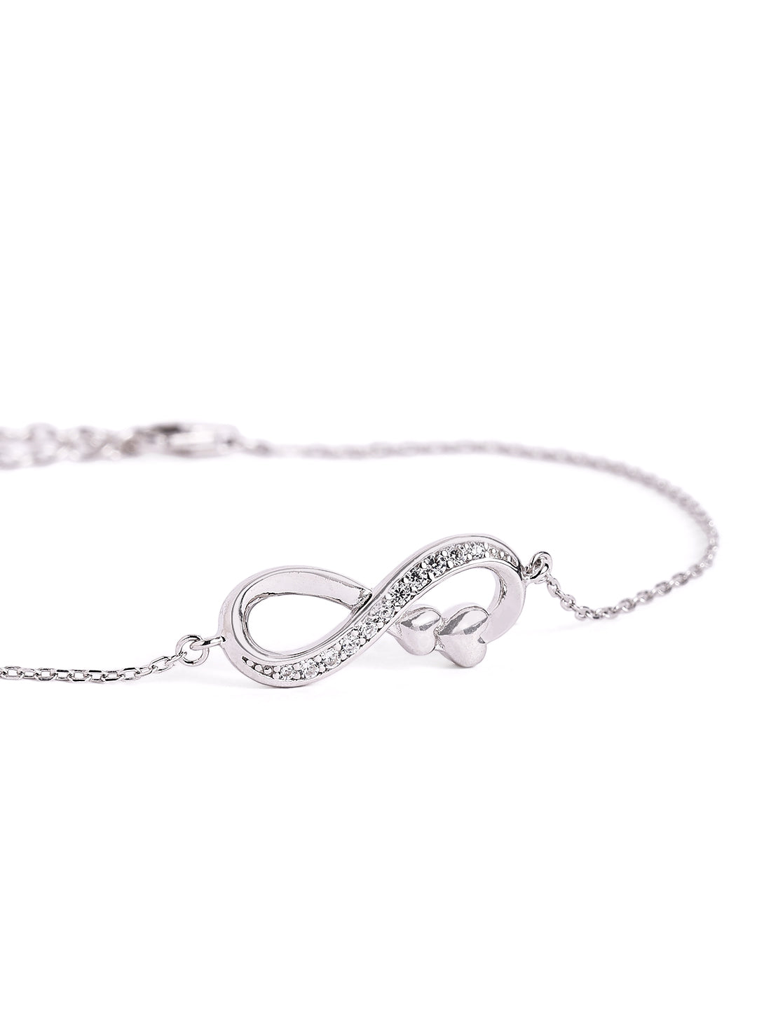 925 sterling silver infinity bracelet