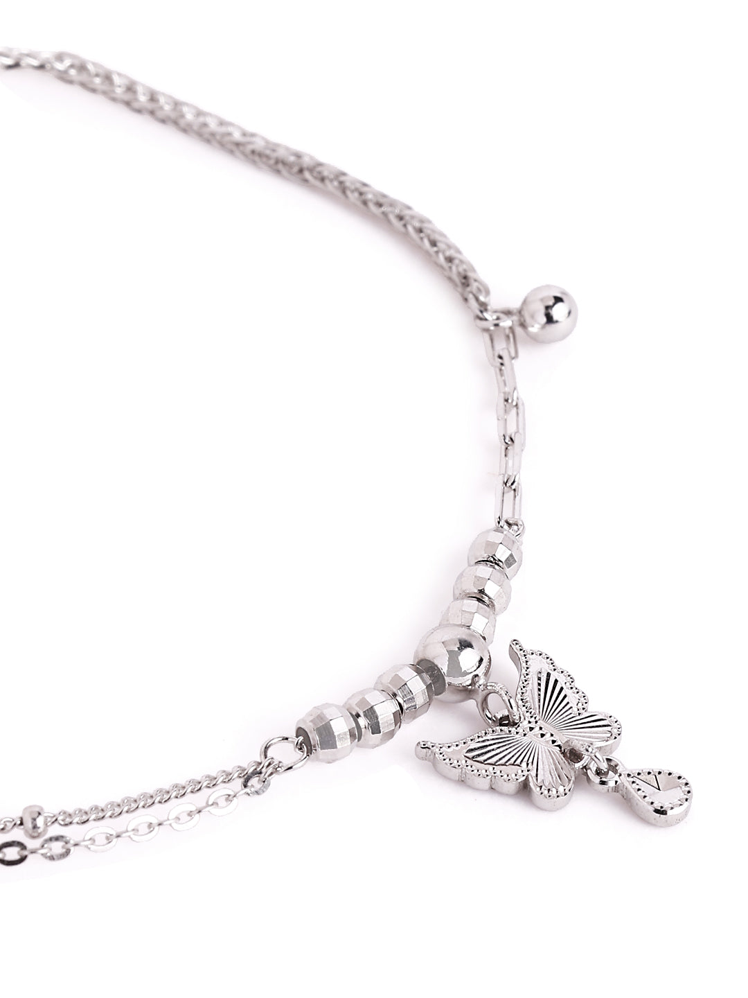 Luna Butterfly Bead 925 sterling silver Bracelet
