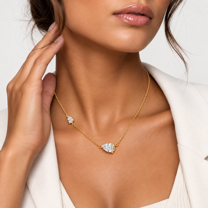 Teardrop Brilliance Necklace