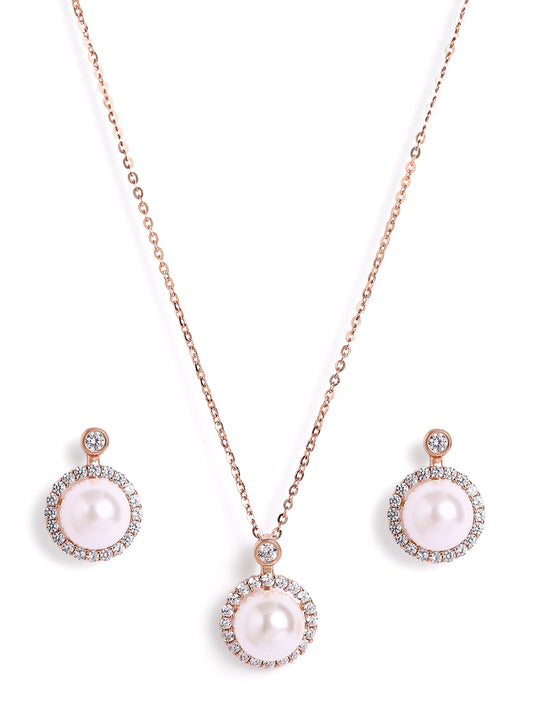 925 sterling silver pendant set for women
